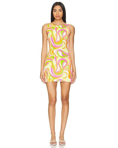 Lovers + Friends Layla Mini Dress - Yellow