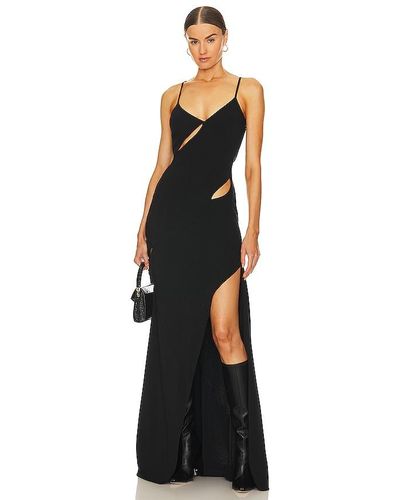 Monse Slip Dress - Black