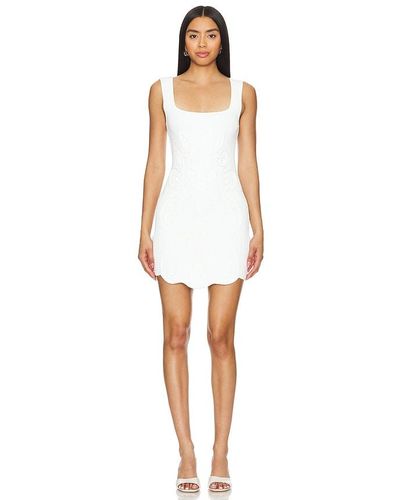 MAJORELLE Merida Mini Dress - White