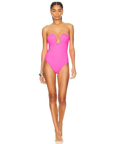 It's Now Cool The Curve One Piece - Pink