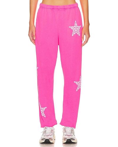 Lauren Moshi Pantalón deportivo chantria diamond star - Rosa