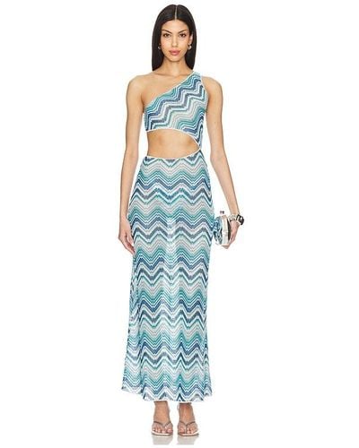 Missoni Long Cover Up - Blue