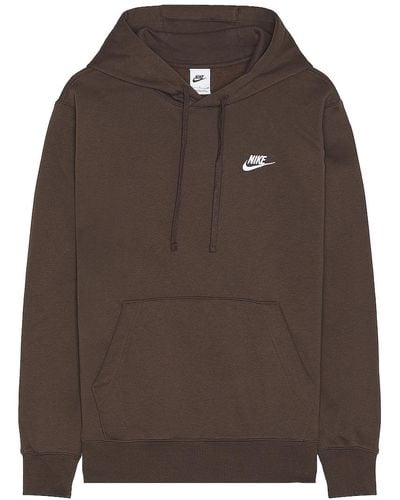 nike hoodies brown