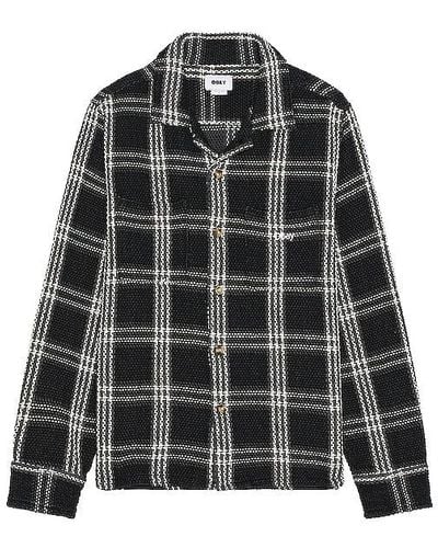 Obey Wes Woven Shirt - Black