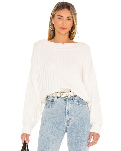 Free People PULLOVER & SWEATSHIRTS CABIN FEVER - Weiß