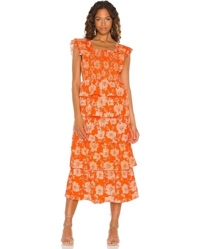 Saylor Linley Maxi Dress - Orange