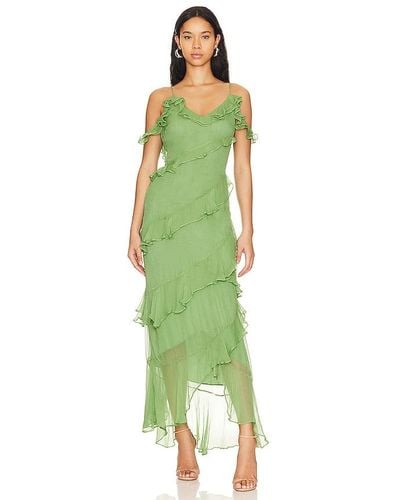 House of Harlow 1960 ROBE MAXIME - Vert