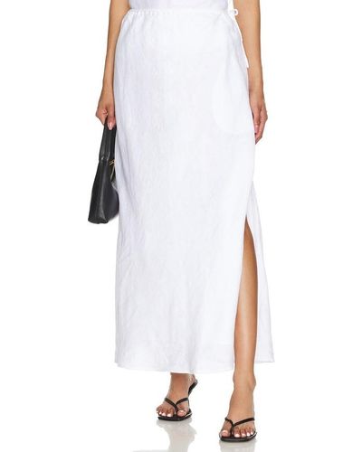 Mikoh Swimwear Enid Skirt - White