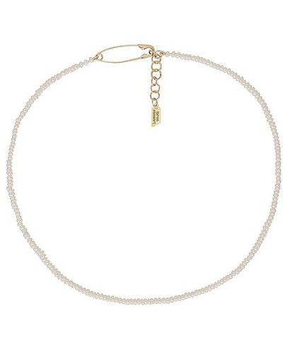 Loren Stewart CHOKER BABY PEARL - Weiß