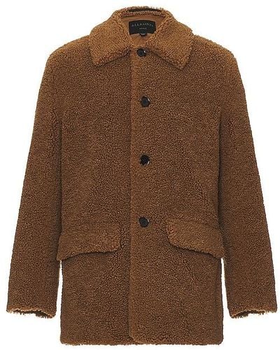 AllSaints Albian Coat - Brown