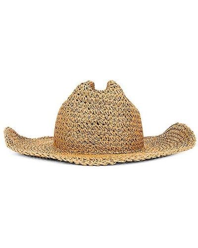 8 Other Reasons Woven Cowboy Hat - White