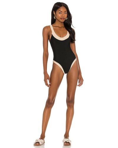 House of Harlow 1960 X Revolve Rosa One Piece - Black