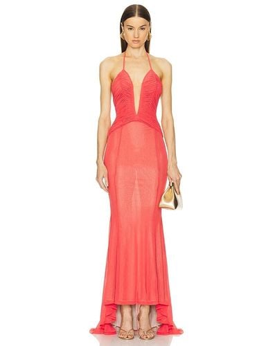 Michael Costello Sunset Gown - Red