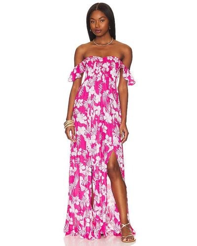 Tiare Hawaii Hollie Maxi Dress - Pink