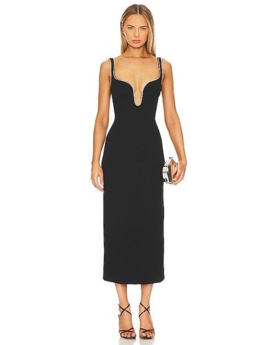 Bardot Brooklyn Midi Dress - Black