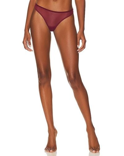 Only Hearts Whisper Basic Thong - Red