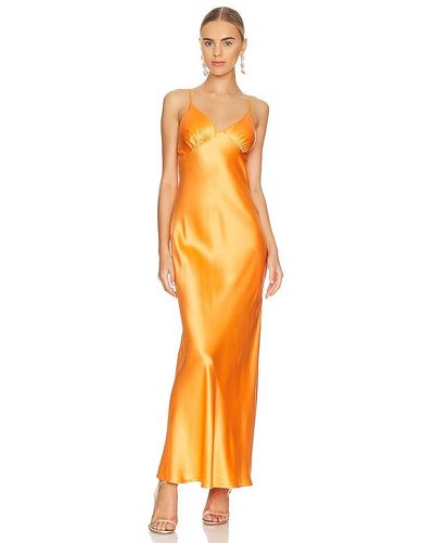 Bec & Bridge Amber V Maxi Dress Bec + Bridge - Orange