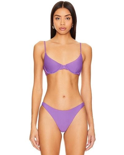Mikoh Swimwear Bosa Bikini Top - Multicolor