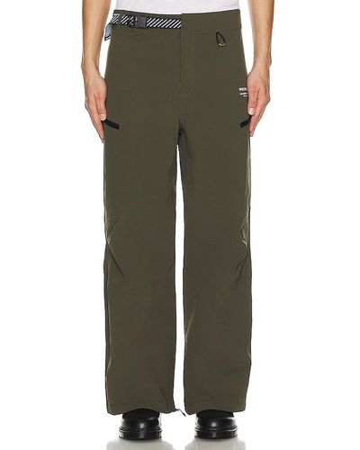 Green White/space Pants for Men | Lyst