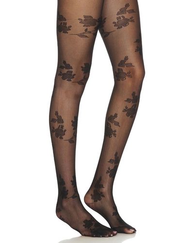 Casa Clara Violet Tights - ブラック