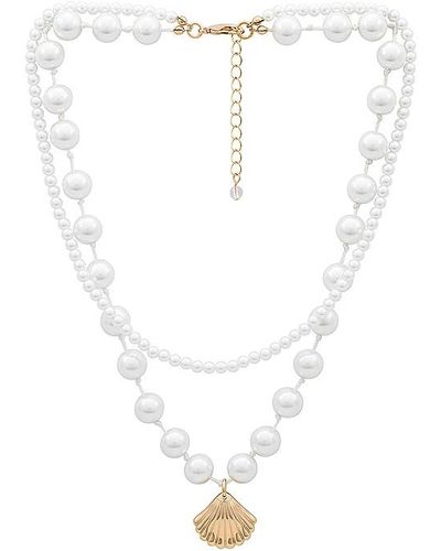 Lovers + Friends Marni Necklace - White