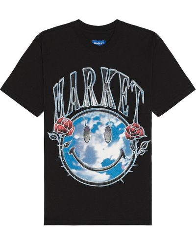 Market Tシャツ - ブラック