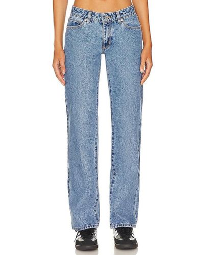 A.Brand Low Rise Straight Jean - Blue