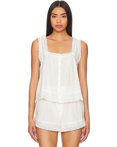 The Great The Eyelet Tank - White