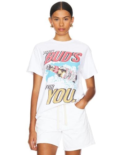 Junk Food This Bud's For You Tee - ホワイト