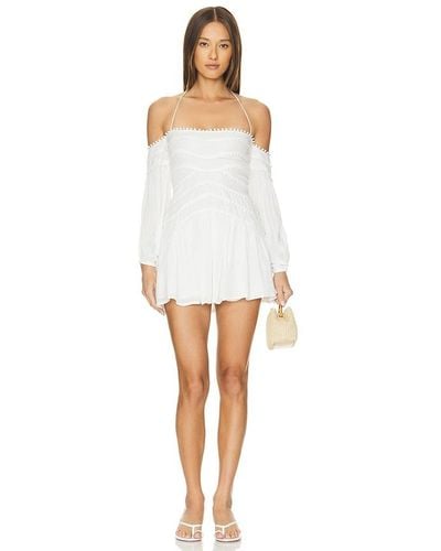 Tularosa Mandy Mini Dress - White