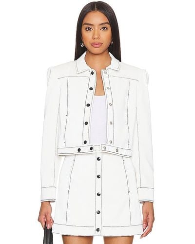 Cinq À Sept BLOUSON CIARA - Blanc