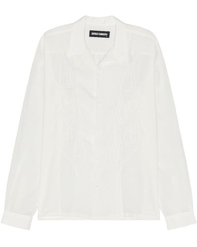 DOUBLE RAINBOUU Long Sleeve Shirt - ホワイト