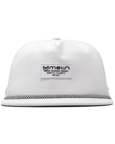 Melin Hydro Coronado Brick Hat - White