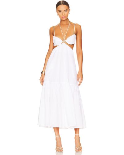 Bardot Willow ドレス - ホワイト