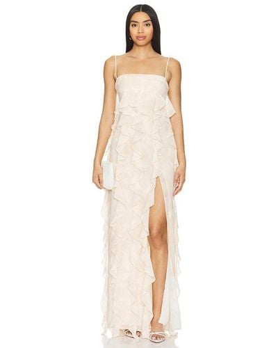 Lovers + Friends Noa Gown - Natural