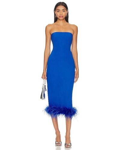 Amanda Uprichard X Revolve Simpson Dress - Blue