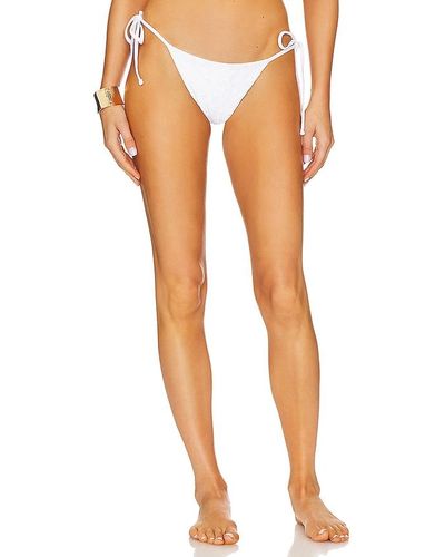 Frankie's Bikinis X Sydney Sweeney Venice Bikini Bottom - White