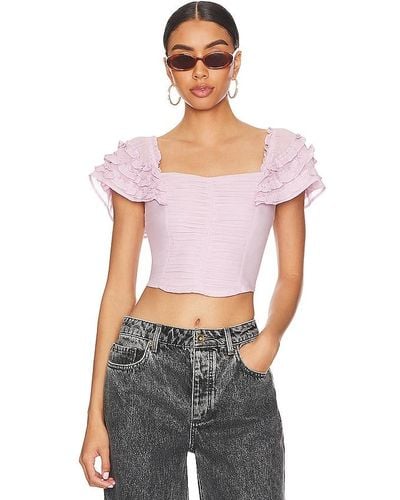 Free People Thank you very sweetly top - Rosa