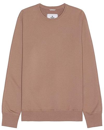 Reigning Champ Midweight Terry Crewneck - Pink