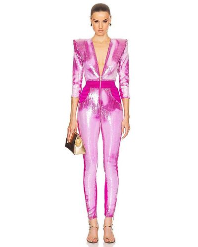 Zhivago Heated Activated The Video Wars Jumpsuit - Pink