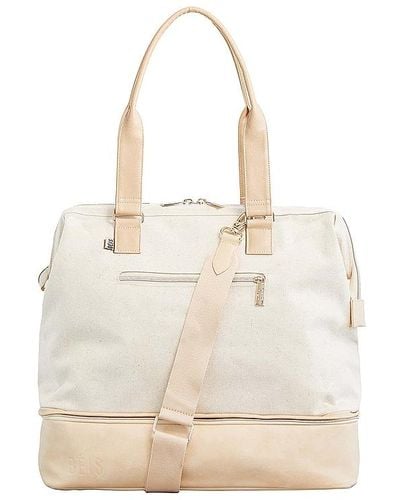 BEIS The Convertible Mini Weekend Bag - Natural