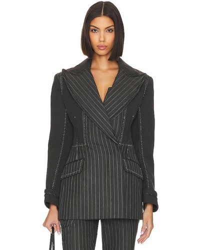 Jonathan Simkhai BLAZER MARIPOSA - Schwarz