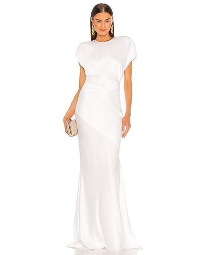Zhivago Bond Gown - White