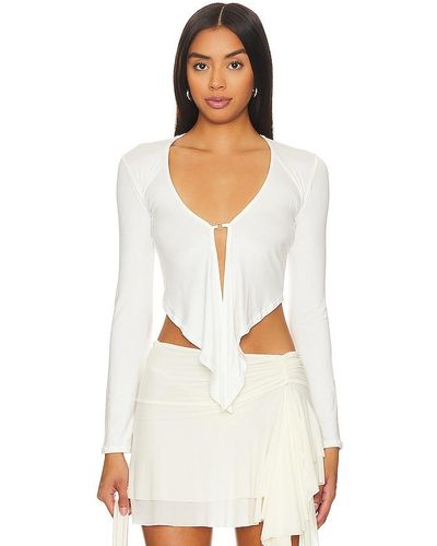 Indah Felix Top - Blanc