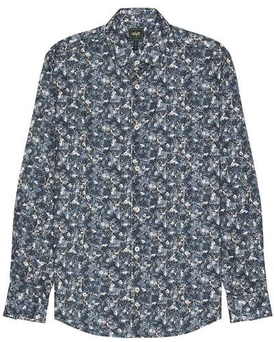 SOFT CLOTH Soft Point Collar Shirt - ブルー