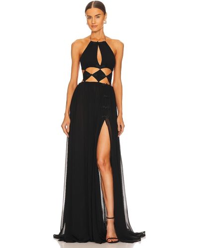 SAU LEE Sydney ドレス - ブラック