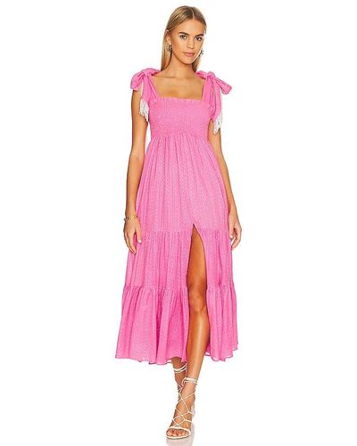 Sundress Jade Maxi Dress - Pink