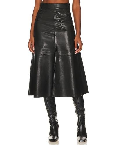 Leather Skirt für Frauen - Bis 76% Rabatt | Lyst DE
