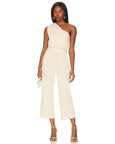 Free People Avery Jumpsuit - Natural