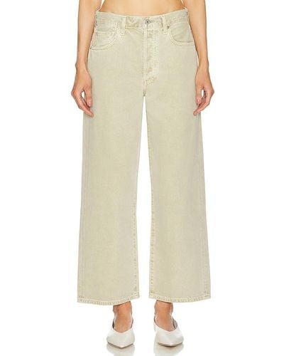 Citizens of Humanity Pina Low Rise Baggy Crop - Natural